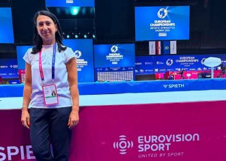 Arădeanca Carina Franiov se numără printre arbitrele Europenelor de gimnastică!