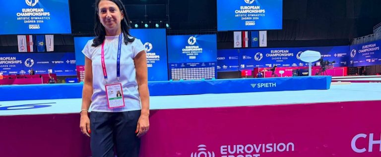 Arădeanca Carina Franiov se numără printre arbitrele Europenelor de gimnastică!