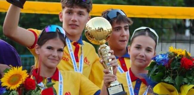 CS ProVolei Arad are campioane naționale U16 la volei pe plajă
