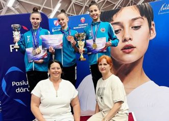 Junioarele CSM-ului arădean, aur național la gimnastică ritmică!