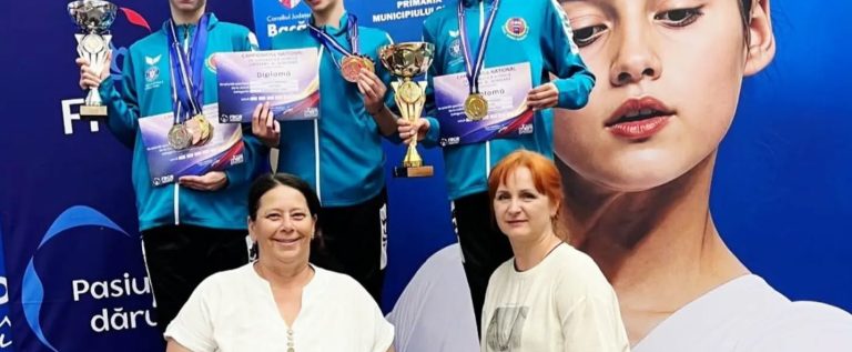 Junioarele CSM-ului arădean, aur național la gimnastică ritmică!
