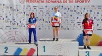 Pistolara Alexia Filimon este campioană națională la junioare