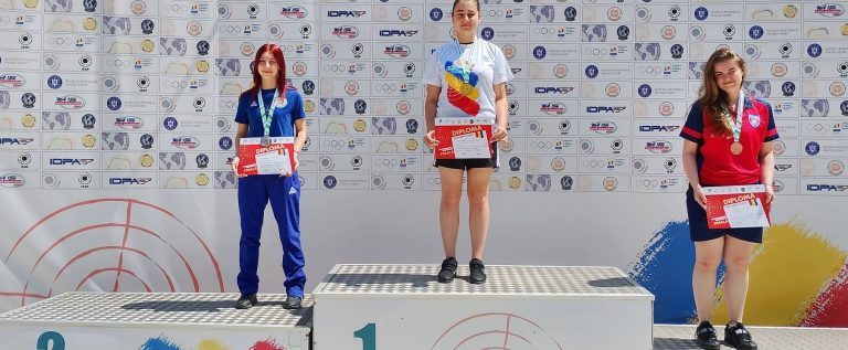 Pistolara Alexia Filimon este campioană națională la junioare
