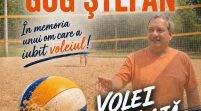 Turneu memorial de volei pe plajă, în amintirea lui Ștefan Gog