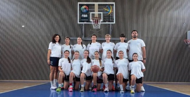 Naționala de baschet feminin U14 a susținut un stagiu la Arad