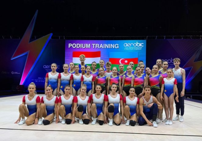 Trei gimnaști arădeni la startul Mondialelor de gimnastică aerobică