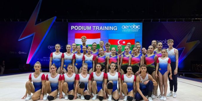 Trei gimnaști arădeni la startul Mondialelor de gimnastică aerobică