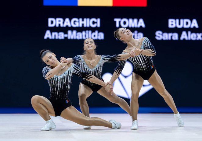 Junioara Sara Buda a fost aproape de podium la Mondialul de aerobic