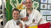Două „studente” de la CSU Arad au obținut bronzul mondial la sambo