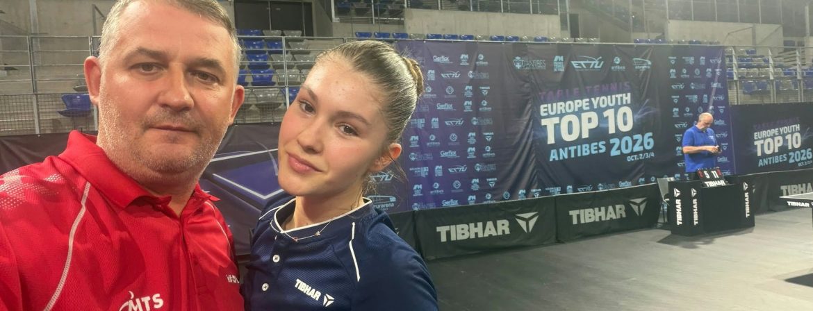 Junioara Alesia Sferlea a încheiat a noua la Top 10 Europa