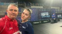 Junioara Alesia Sferlea a încheiat a noua la Top 10 Europa