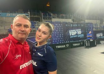 Junioara Alesia Sferlea a încheiat a noua la Top 10 Europa