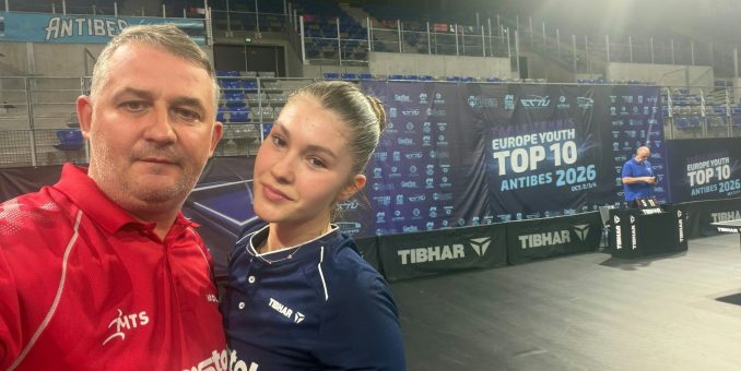 Junioara Alesia Sferlea a încheiat a noua la Top 10 Europa