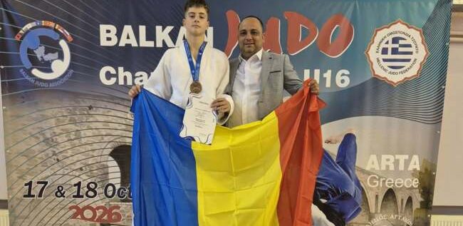 ACS Judo Arad are bronz balcanic, medalii pentru alte două cluburi arădene