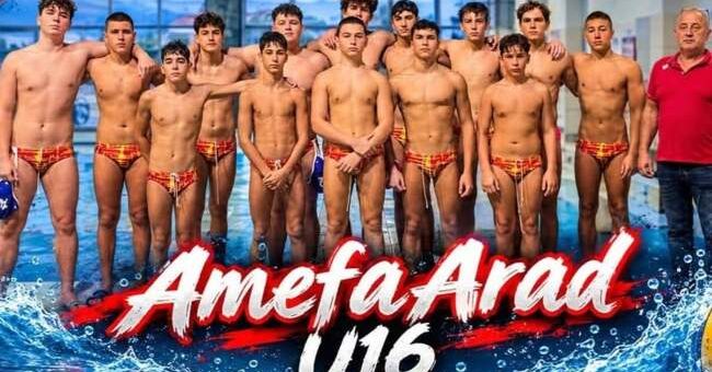 Poloiștii sub 16 ani de la AMEFA dau baraj pentru calificarea în elită