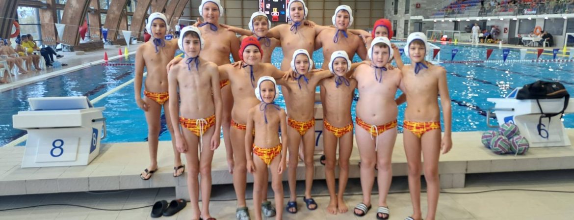 Poloiștii sub 12 ani de la AMEFA sunt pe podium după primul turneu