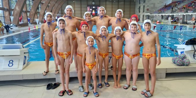Poloiștii sub 12 ani de la AMEFA sunt pe podium după primul turneu