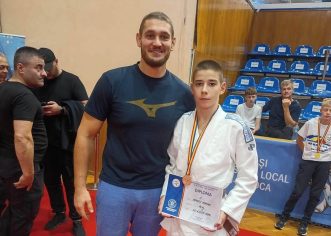 Judoka Amado Popescu a luat bronzul național la ne-waza