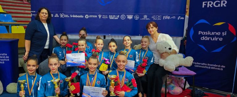 Junioarele Elena Tătar și Mara Cercel sunt campioane la gimnastică ritmică