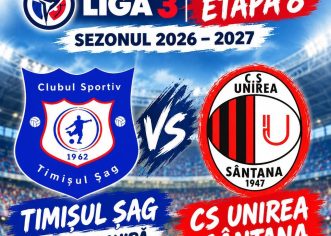 Sântana are derby de podium la Șag, deplasări și pentru Pecica și Viitorul