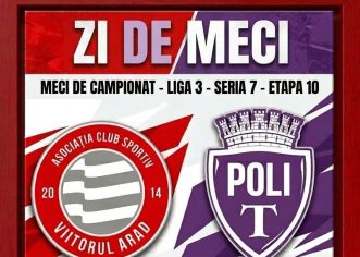 Viitorul primește vizita lui Poli, deplasări grele pentru Sântana și Pecica
