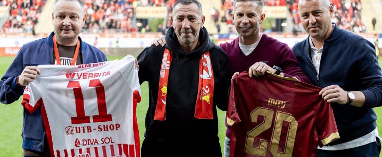 UTA scoate la licitație tricourile cu Bebe Mitu, pentru a-l ajuta pe Marcel Coraș