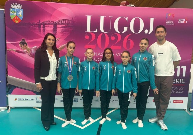 Gimnasta Maya Hreniuc este triplă vicecampioană națională la junioare 2!