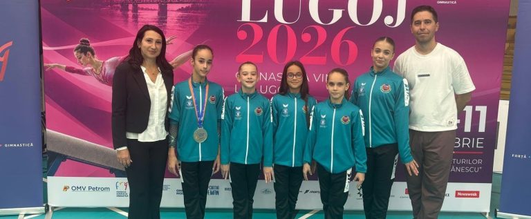 Gimnasta Maya Hreniuc este triplă vicecampioană națională la junioare 2!