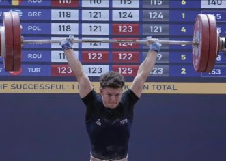 Daniel Jigău a încheiat al șaselea la Europenele de haltere